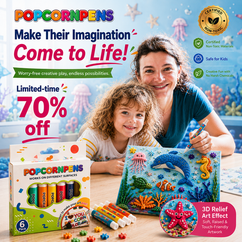 🔥Last Day Promotion 70% OFF丨IEY® 🌈3D Relief Art Pen – Turn Flat Drawings Into Touchable 3D Art
