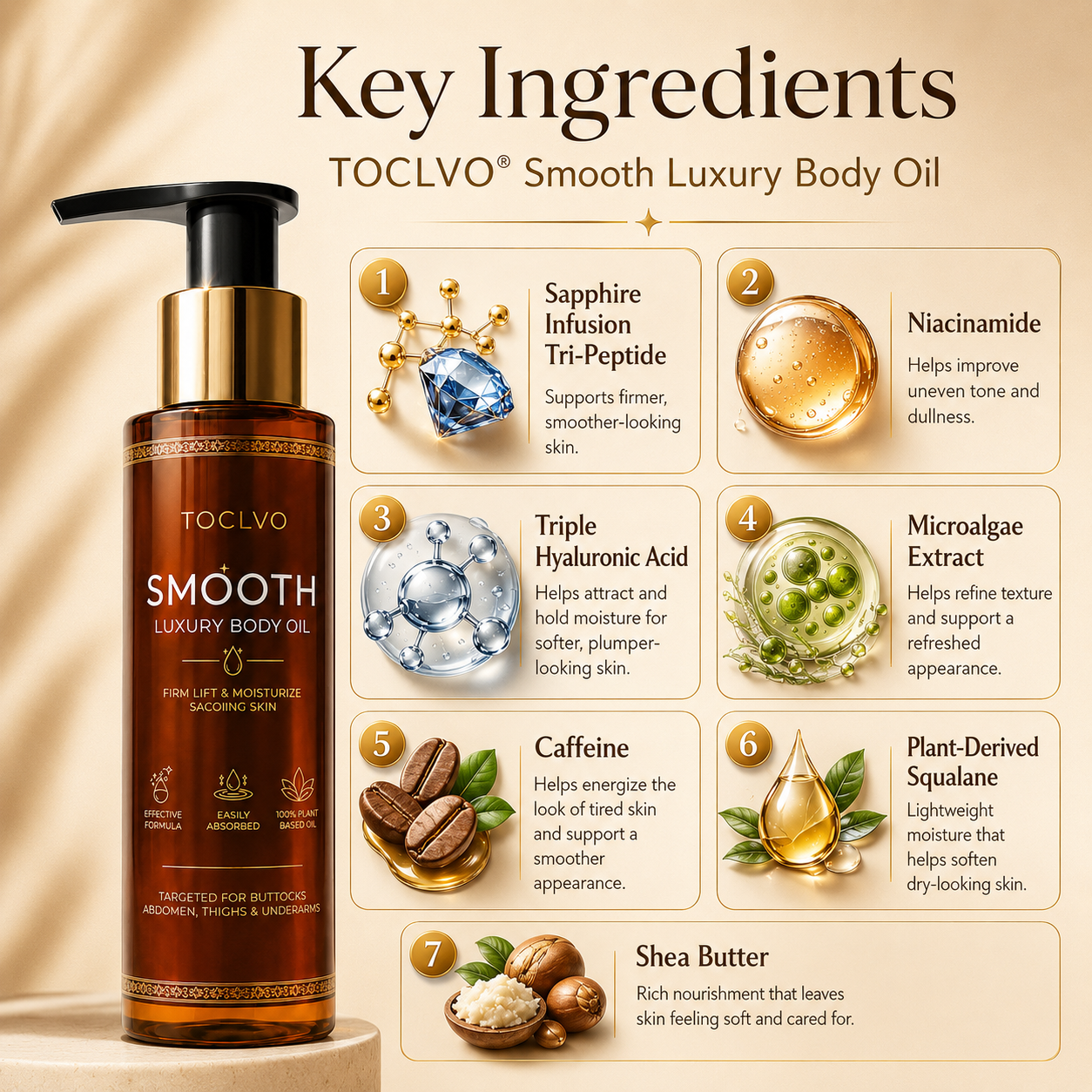 TOCLVO® Smoothing & Firming Body Serum