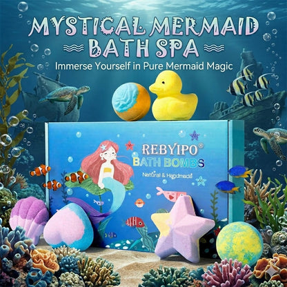 🔥 Limited Time – Save 70% Today🌿 Gentle Kids Bath Bomb Set – Food-Grade Colors, Surprise Toys & Fun Bath Time Adventures