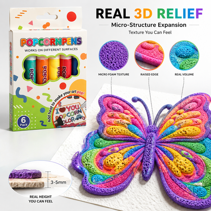 🔥Last Day Promotion 70% OFF丨IEY® 🌈3D Relief Art Pen – Turn Flat Drawings Into Touchable 3D Art