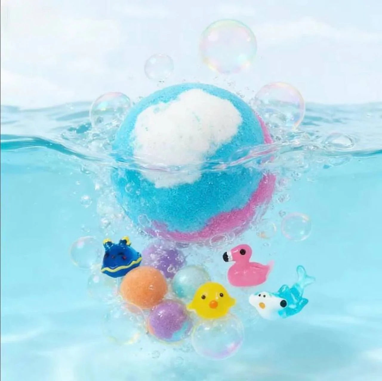 🔥 Limited Time – Save 70% Today🌿 Gentle Kids Bath Bomb Set – Food-Grade Colors, Surprise Toys & Fun Bath Time Adventures