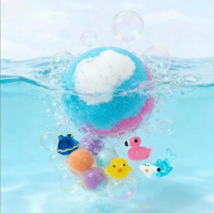 🔥 Limited Time – Save 70% Today🌿 Gentle Kids Bath Bomb Set – Food-Grade Colors, Surprise Toys & Fun Bath Time Adventures