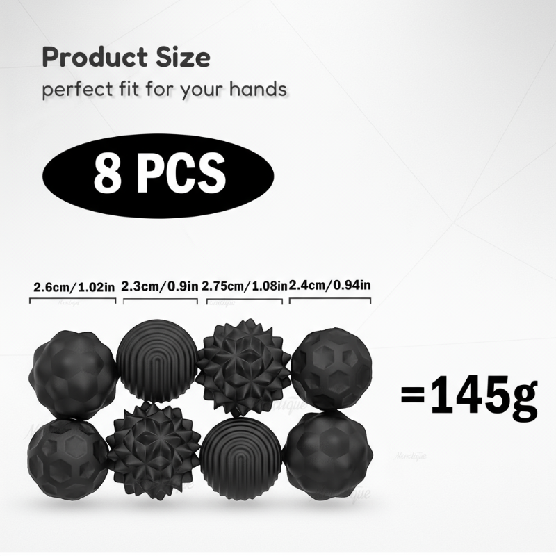 Magnetic Silicone Stress Relief Fidget Balls
