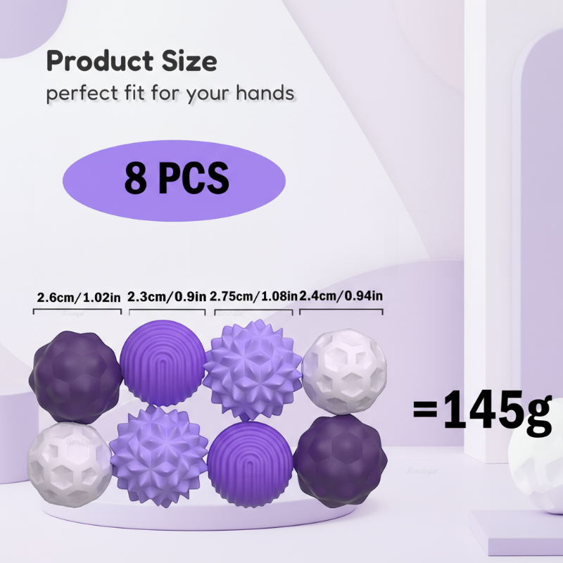 Magnetic Silicone Stress Relief Fidget Balls