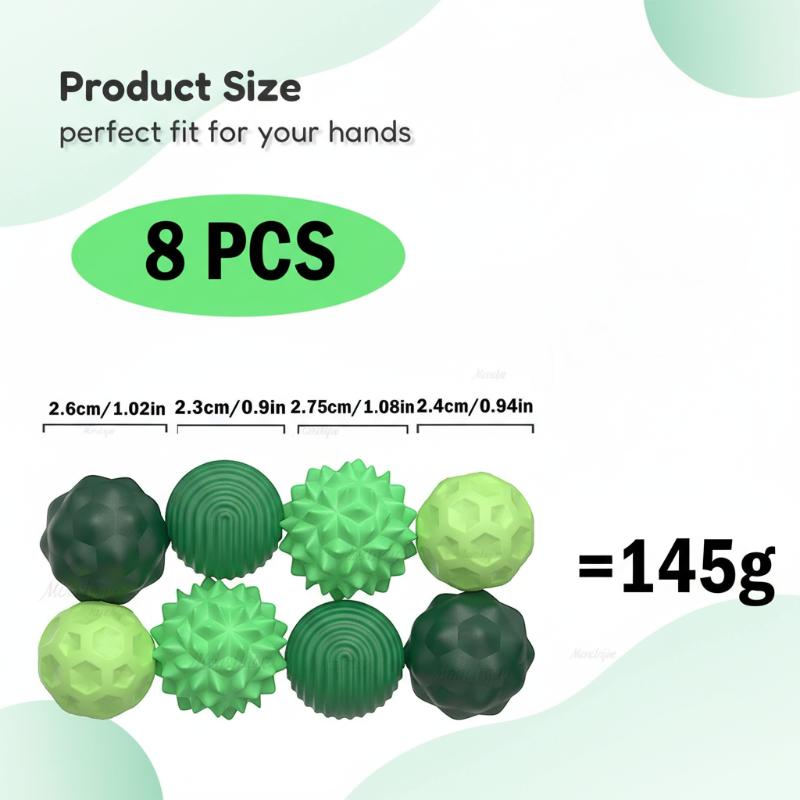 Magnetic Silicone Stress Relief Fidget Balls
