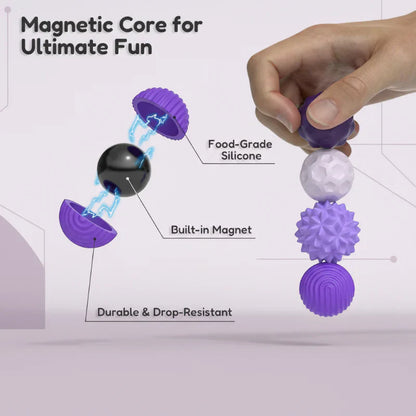Magnetic Silicone Stress Relief Fidget Balls