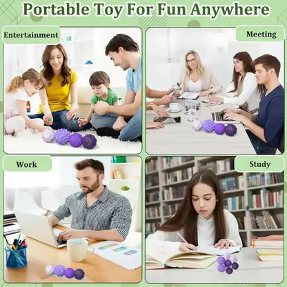 Magnetic Silicone Stress Relief Fidget Balls
